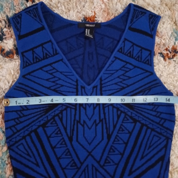 Forever 21 Bodycon Mini • Aztec Print • NWOT - Picture 3 of 7
